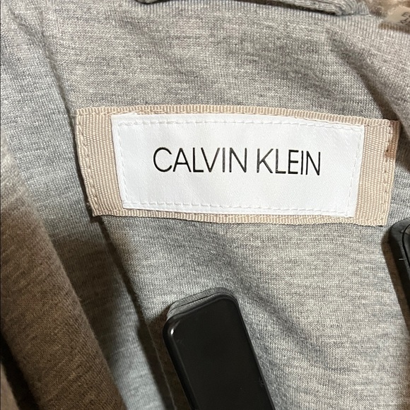 Calvin Klein Tan Sherpa Jacket - Size XSmall - Picture 3 of 14
